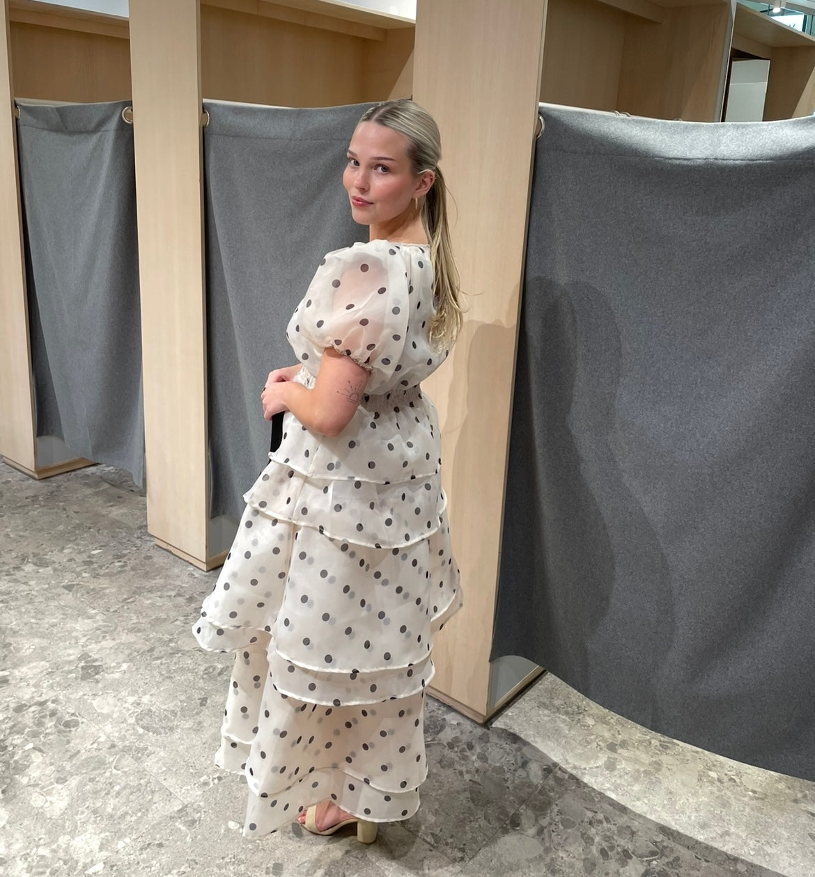 VIVANE Long Dress - Birch